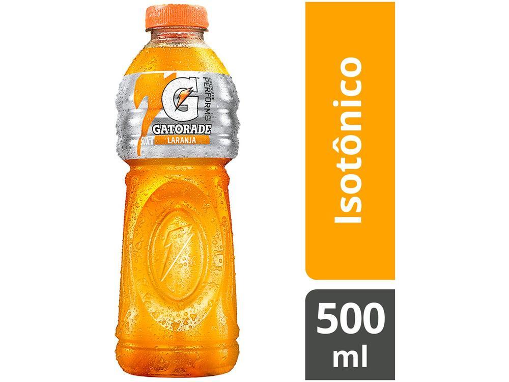 Isotônico Gatorade Laranja 500ml Garrafa - 4