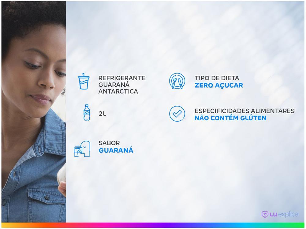 Refrigerante Guaraná Antarctica Sem Açúcar 2L Garrafa - 7