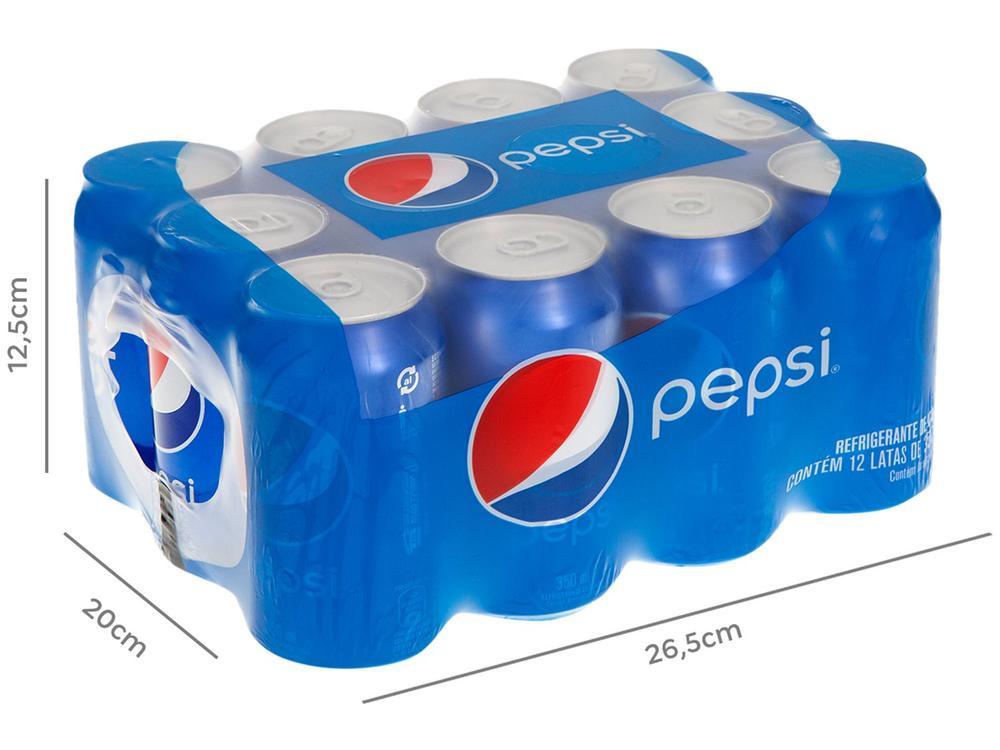 Refrigerante Pepsi Lata 350ml Pack 12 Unidades - 7