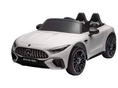 Carro Elétrico Infantil Branco Mercedes 