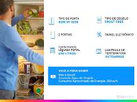 Geladeira/Refrigerador Electrolux Frost Free Side by Side Inox Look 435L Efficient IS4S - 2