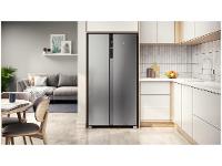 Geladeira/Refrigerador Electrolux Frost Free Side by Side Inox Look 435L Efficient IS4S - 5