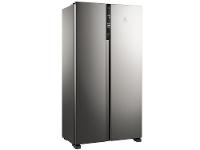 Geladeira/Refrigerador Electrolux Frost Free Side by Side Inox Look 435L Efficient IS4S - 6