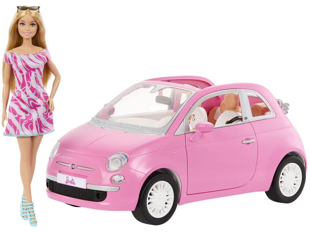 Carro da Barbie Fiat 500 Mattel com Acessórios - 1