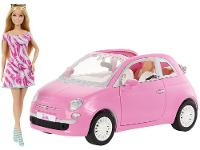 Carro da Barbie Fiat 500 Mattel com Acessórios - 1