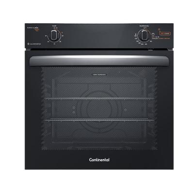 Forno a Gás de Embutir Continental 80L Preto OC8GM