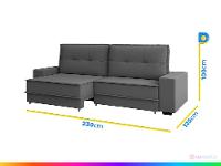 Sofá 4 Lugares Retrátil Reclinável Veludo Texas Besthouse - 10