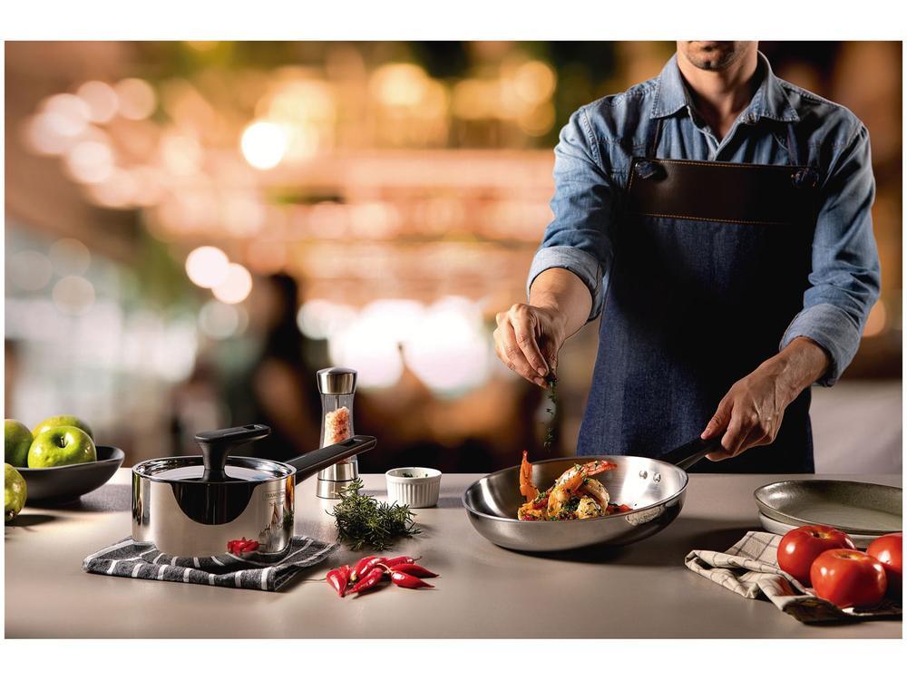 Frigideira Tramontina Inox Fundo Triplo Grano Baquelite 26cm - 3