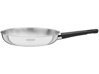 Frigideira Tramontina Inox Fundo Triplo Grano Baquelite 26cm