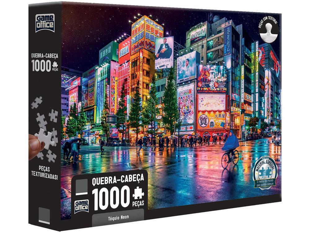 Quebra-cabeça 1000 Peças Tóquio Neon - 1