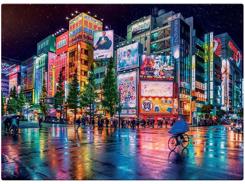 Quebra-cabeça 1000 Peças Tóquio Neon - 2