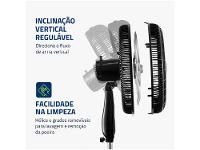 Ventilador de Coluna Mondial VTX-40C-8P-CR 40cm - 6