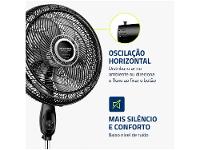 Ventilador de Coluna Mondial VTX-40C-8P-CR 40cm - 7