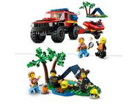 LEGO City Caminhão dos Bombeiros 4x4 com  - 8