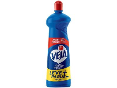 Limpador Multiuso Veja Gold Original - Embalagem Econômica 750ml