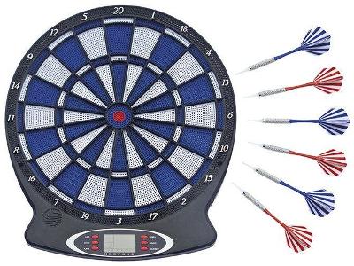 Jogo de Dardos Eletrônico 43cm 6 Dardos Western 