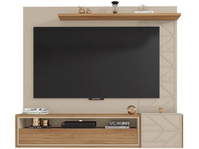 Painel para TV até 65” 1 Prateleira Caemmun Prism