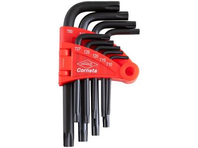 Jogo de Chaves Torx Corneta 9 Peças