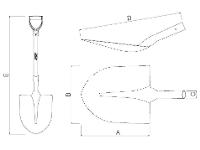 Pá de Bico com Cabo  - 2