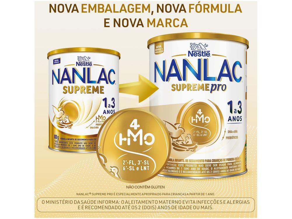Fórmula Infantil Nanlac Supreme Pro 800g - 3