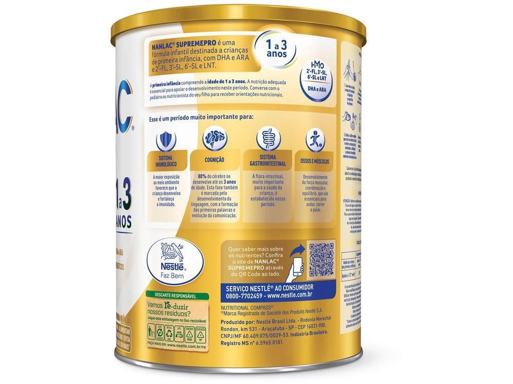 Fórmula Infantil Nanlac Supreme Pro 800g - 6