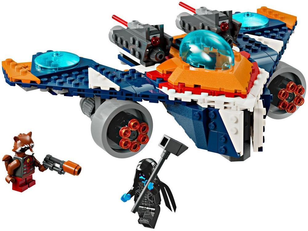LEGO Super Heroes Marvel Warbird do Rocket vs  - 7