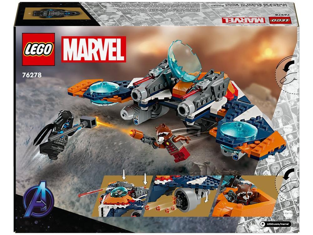 LEGO Super Heroes Marvel Warbird do Rocket vs  - 8