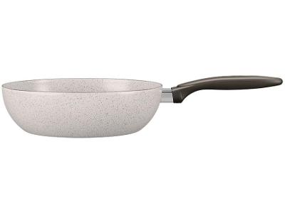 Panela Wok Antiaderente Brinox de Alumínio Suprema Vanilla 24cm