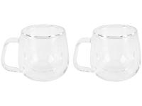 Jogo de Xícaras de Chá e Capuccino 300ml Tramontina Vidro Duplo 64760450 2 Peças - 3