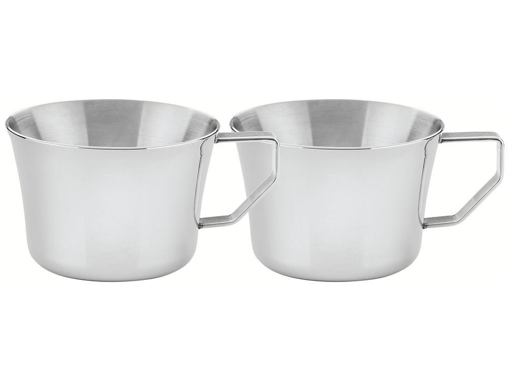 Jogo de Xícaras de Chá e Café 90ml Tramontina 64760460 2 Peças - 1