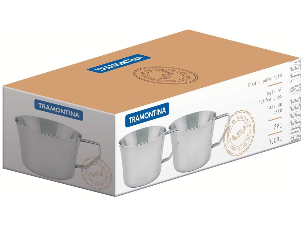 Jogo de Xícaras de Chá e Café 90ml Tramontina 64760460 2 Peças - 4