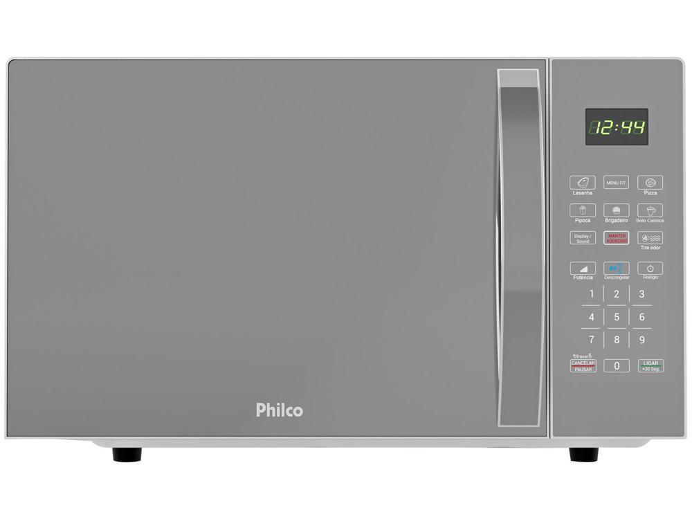 Micro-ondas Philco 25L Prata Espelhado PMO28S - 1