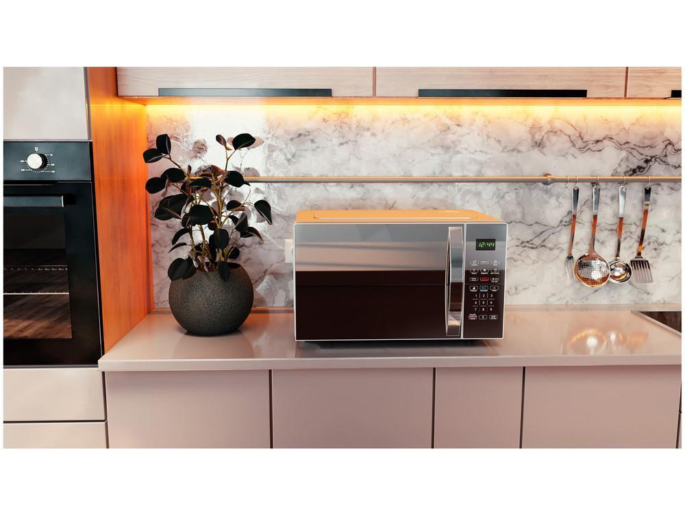 Micro-ondas Philco 25L Prata Espelhado PMO28S - 2