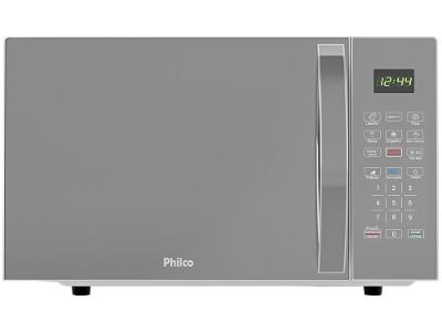 Micro-ondas Philco 25L Prata Espelhado PMO28S