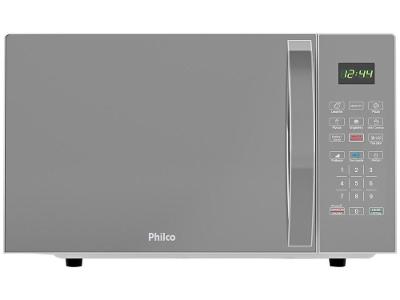 Micro-ondas Philco 25L Prata Espelhado PMO28S