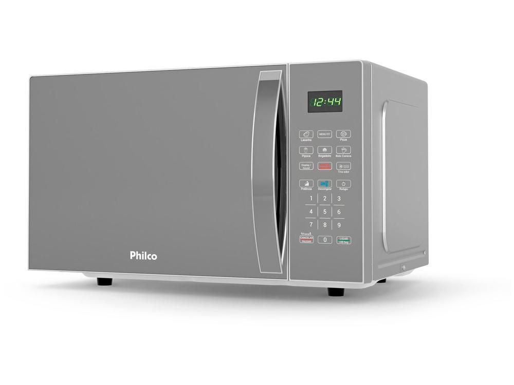 Micro-ondas Philco 33L Prata Espelhado PMO38S - 3
