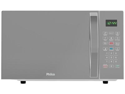 Micro-ondas Philco 33L Prata Espelhado PMO38S