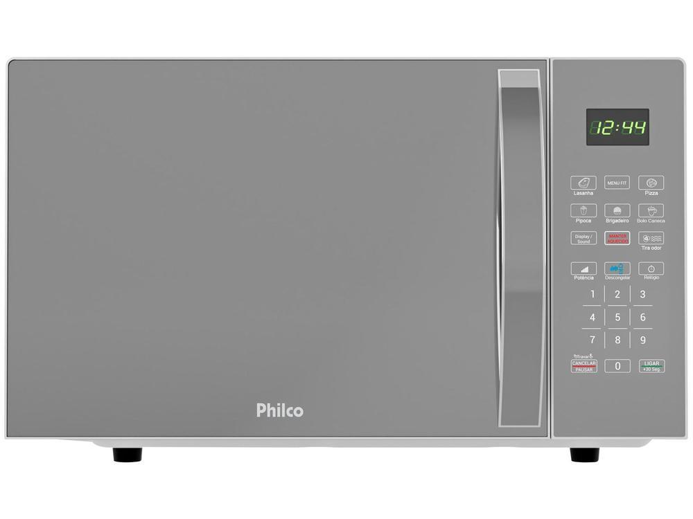 Micro-ondas Philco 33L Prata Espelhado PMO38S - 1