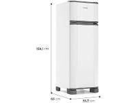 Geladeira/Refrigerador Esmaltec Duplex Branco 276L RCD34 PRO - 8
