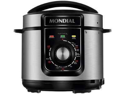Panela de Pressão Elétrica 5L Mondial Pratic Cook PE-48-5L-I