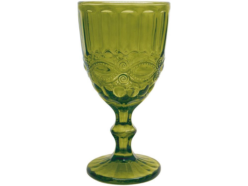 Jogo de Copos de Vidro Verde 330ml 6 Peças - 2