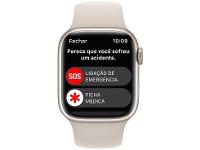 Apple Watch Series 8 41mm GPS Caixa Estelar Alumínio Pulseira Esportiva Estelar - 6