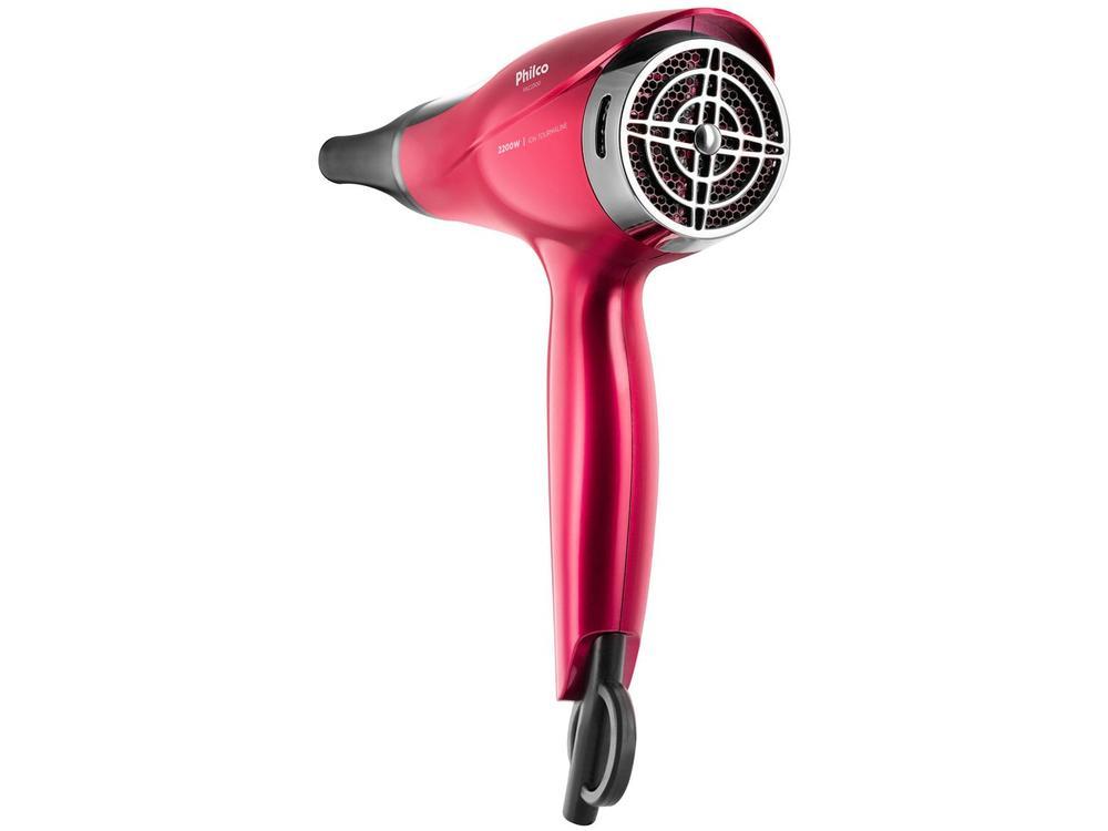Secador de Cabelo Philco Íons Tourmaline Cherry 2200W 2 Velocidades PSC2300 - 17