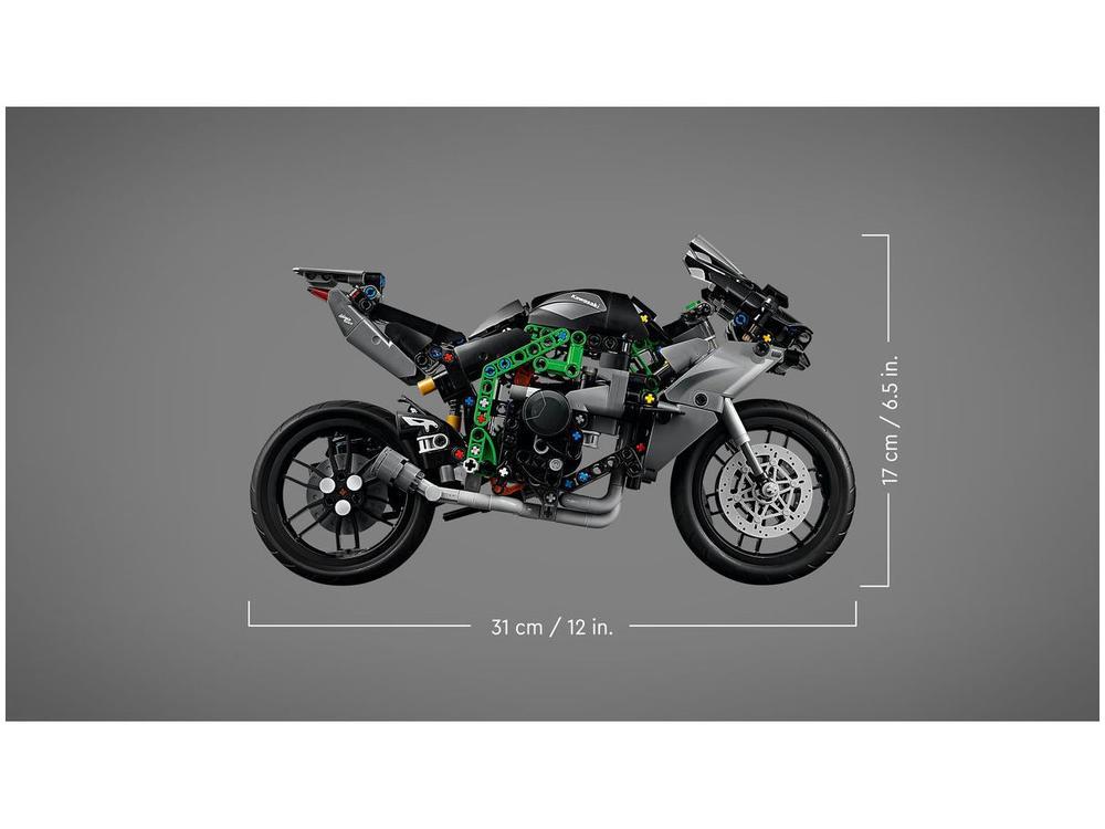 LEGO Technic Motocicleta Kawasaki Ninja H2R - 6