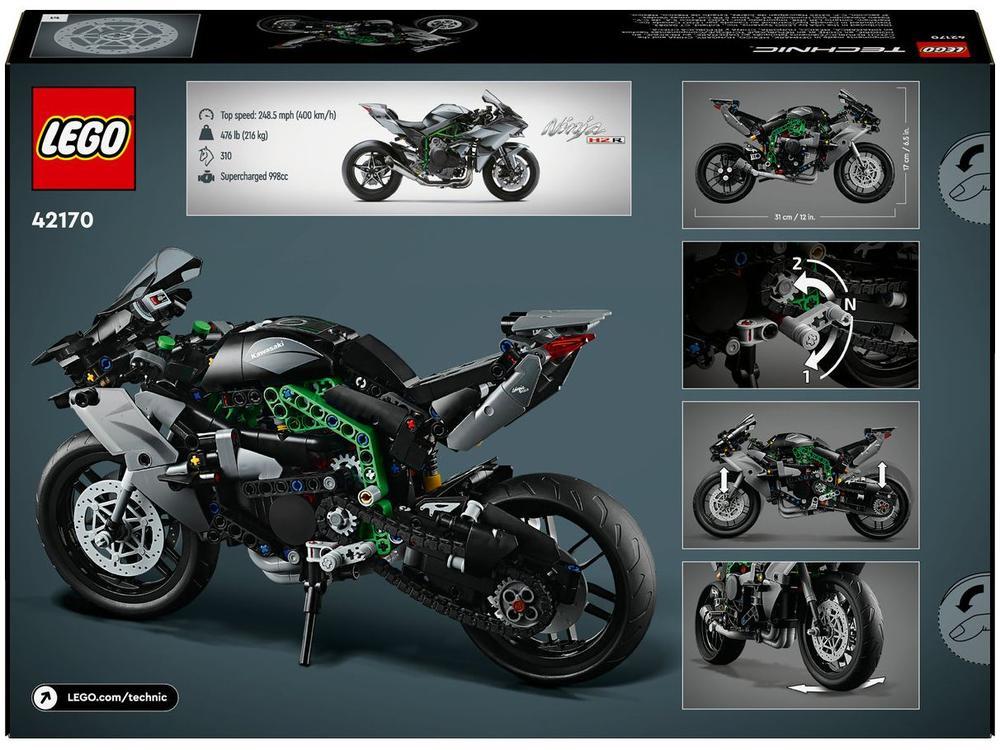 LEGO Technic Motocicleta Kawasaki Ninja H2R - 9