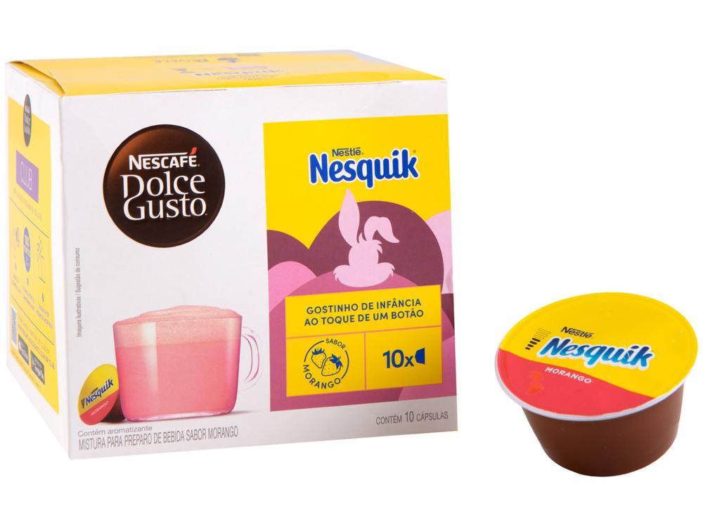 Cápsula de Café Morango Dolce Gusto Nesquik 10 Cápsulas - 4
