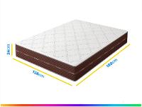 Colchão Casal Prorelax de Espuma D-65 24x138x188cm Diplomata