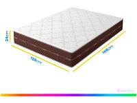 Colchão Queen Prorelax de Espuma D-65 24x158x198cm Diplomata