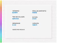 Colchão Queen Prorelax de Espuma D-65 24x158x198cm Diplomata - 3