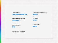 Colchão Solteiro Padrão Prorelax de Espuma D26 14x88x188cm Azaléia - 3